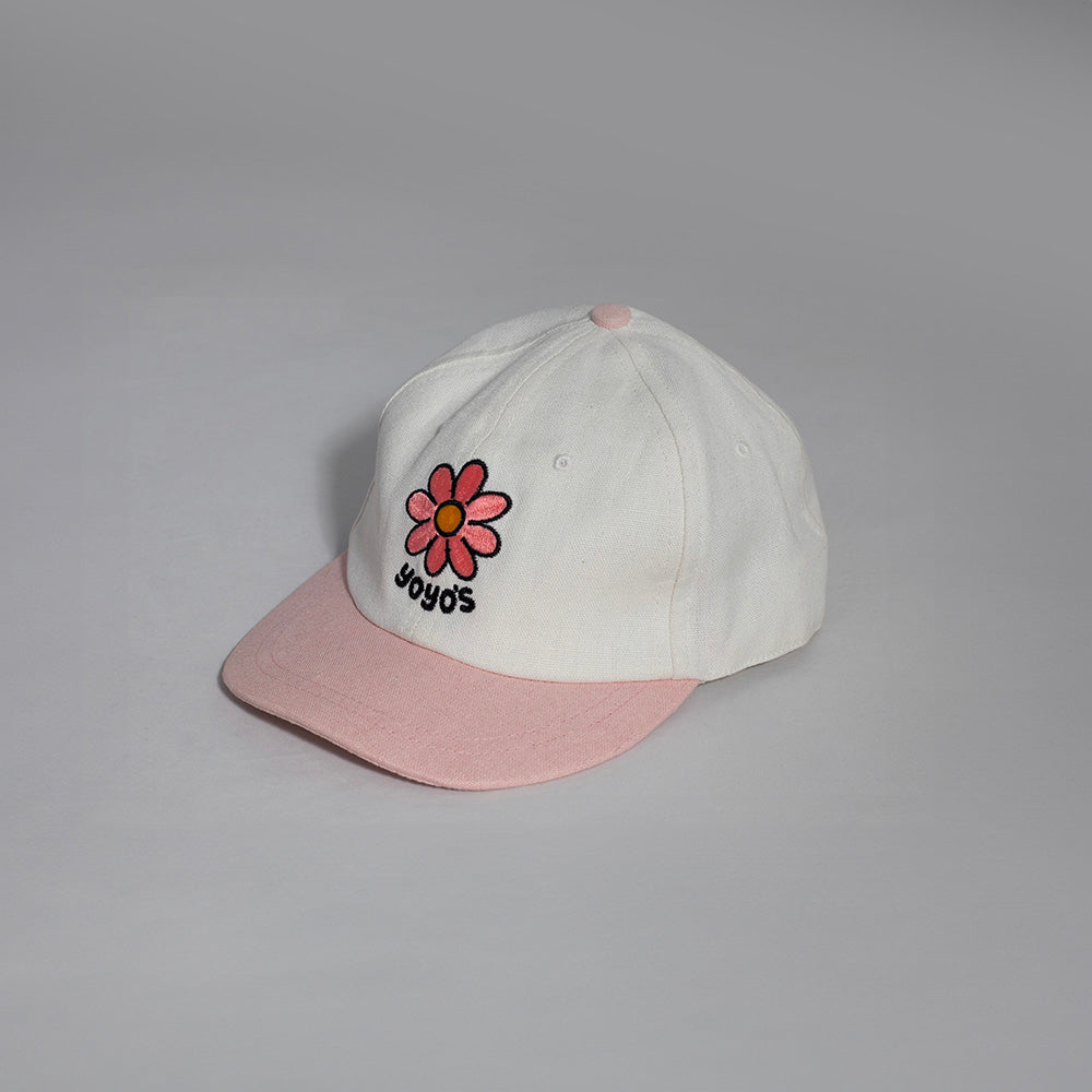 Pink Daisy Cap